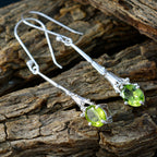 Peridot-Japanese-Evaa-Solitaire-Dangle-Green-925-Silver-Earring