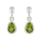 Peridot-American-Ayaka-Solitaire-Stud-Green-Sterling-Silver-Earring