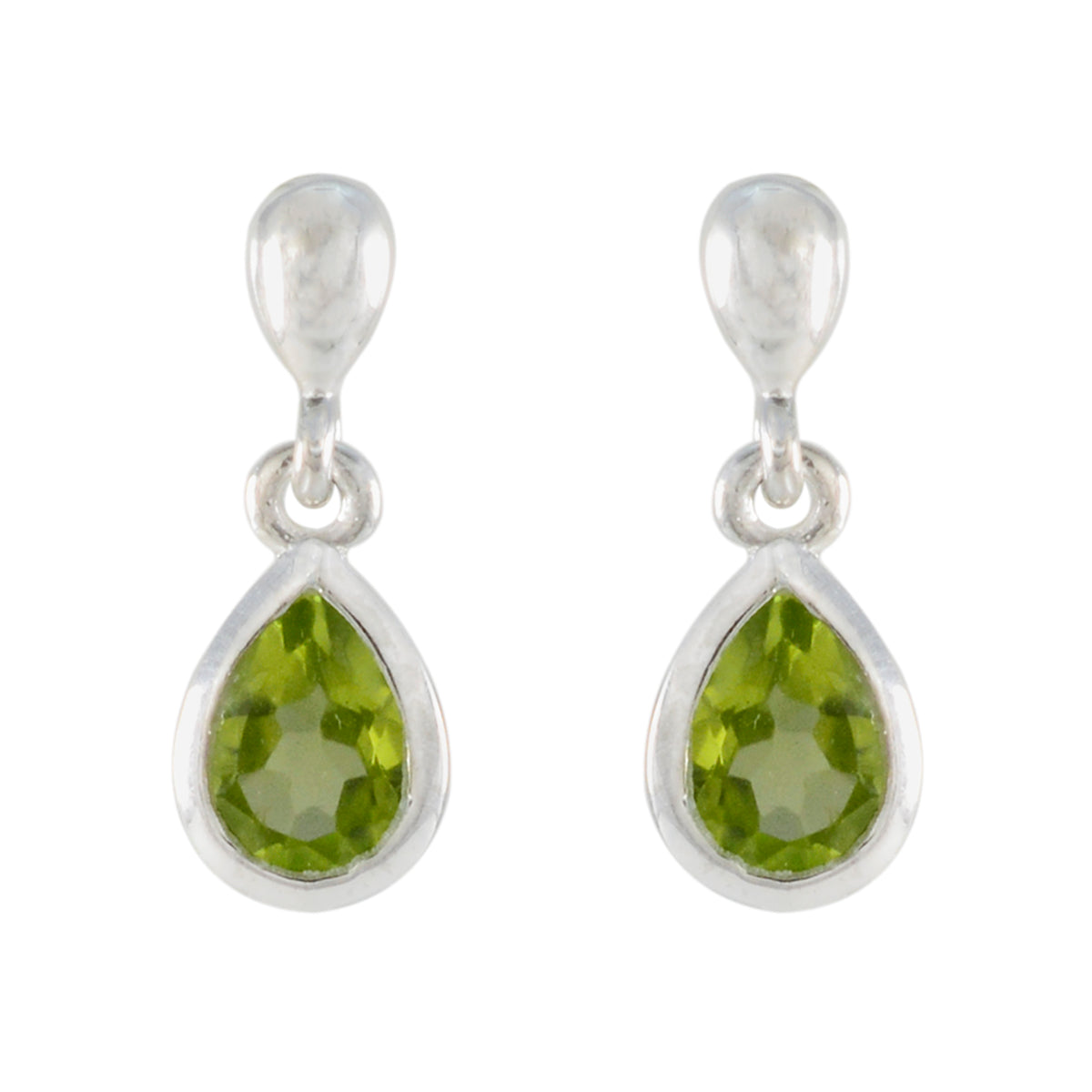Peridot-American-Ayaka-Solitaire-Stud-Green-Sterling-Silver-Earring