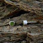 Peridot-Italian-Freya-Solitaire-Stud-Green-92.5-Silver-Earring