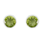 Peridot-Italian-Freya-Solitaire-Stud-Green-92.5-Silver-Earring
