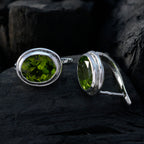 Peridot-French-Hannah-Solitaire-Stud-Green-92.5-Silver-Earring