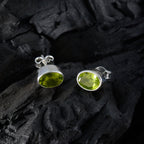 Peridot-Russian-Bella-Solitaire-Stud-Green-92.5-Silver-Earring