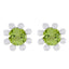 Peridot-Moroccan-Ines-Solitaire-Stud-Green-Silver-Earring