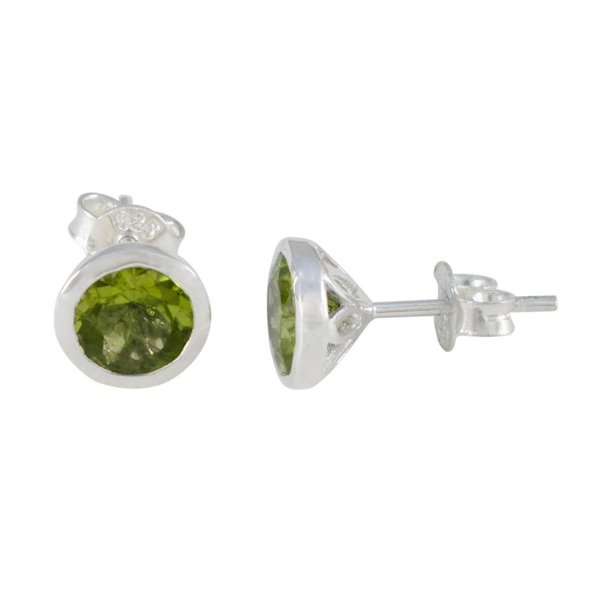 Peridot-Spanish-Zoe-Solitaire-Stud-Green-925-Sterling-Silver-Earring
