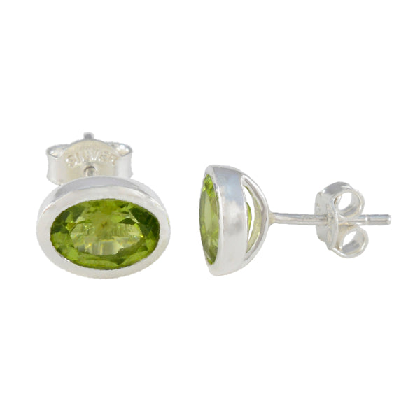 Peridot-German-Min-seo-Solitaire-Stud-Green-925-Sterling-Silver-Earring