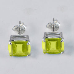 Peridot-French-Amanda-Solitaire-Stud-Green-925-Sterling-Silver-Earring