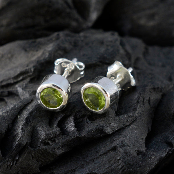 Peridot-American-Fernanda-Solitaire-Stud-Green-925-Sterling-Silver-Earring