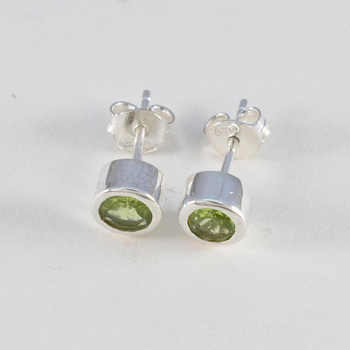 Peridot-American-Fernanda-Solitaire-Stud-Green-925-Sterling-Silver-Earring