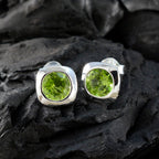 Peridot-American-Micaela-Solitaire-Stud-Green-Silver-Earring