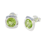Peridot-American-Micaela-Solitaire-Stud-Green-Silver-Earring