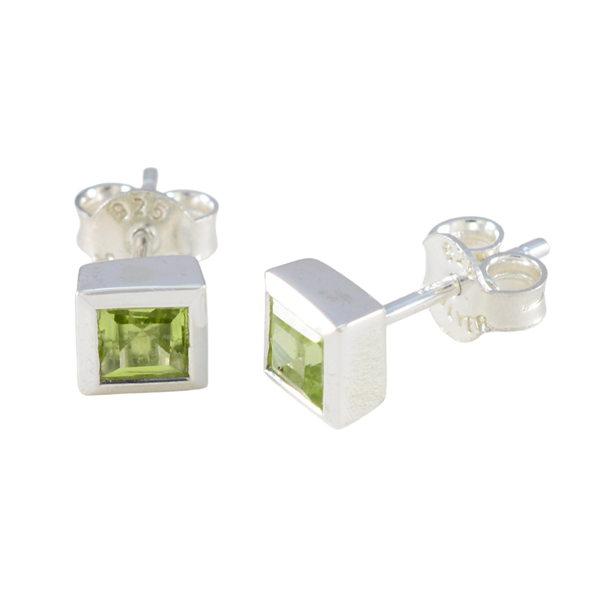 Peridot-Moroccan-Laura-Solitaire-Stud-Green-Sterling-Silver-Earring