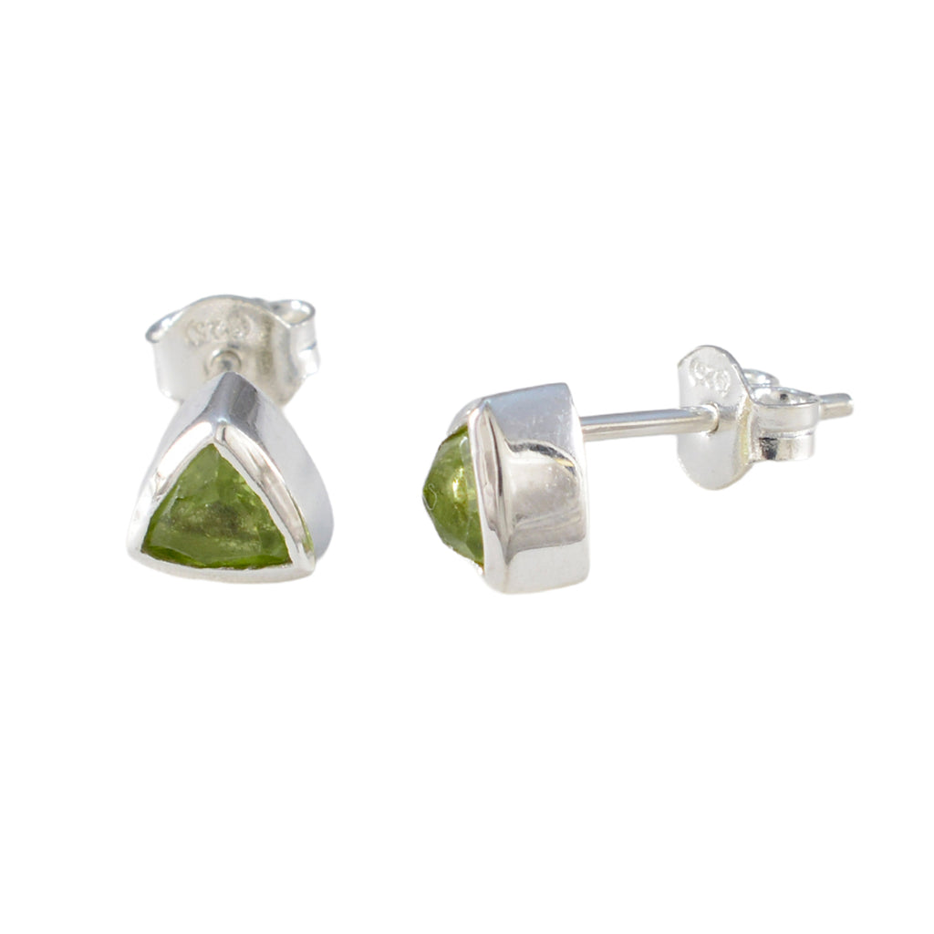 Peridot-American-Riley-Solitaire-Stud-Green-92.5-Silver-Earring