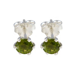 Peridot-American-Aiko-Solitaire-Stud-Green-925-Sterling-Silver-Earring