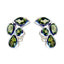 Peridot-Egyptian-Inès-multiple-Stud-Green-92.5-Silver-Earring