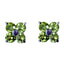 Peridot-Italian-Ivy-multiple-Stud-Green-Silver-Earring