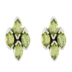 Peridot-Middle-Eastern-Josephine-multiple-Stud-Green-Sterling-Silver-Earring