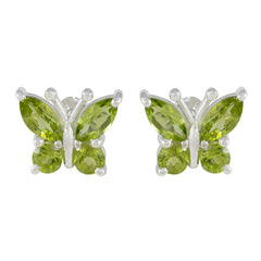 Peridot-Italian-Ines-quarter-Stud-Green-925-Sterling-Silver-Earring