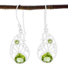 Peridot-Egyptian-Lily-multiple-Dangle-Green-Sterling-Silver-Earring