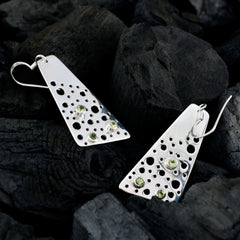 Peridot-Italian-Mila-multiple-Dangle-Green-925-Silver-Earring