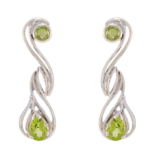 Peridot-Mexican-Mia-multiple-Stud-Green-925-Sterling-Silver-Earring