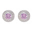 Pink-CZ-Korean-Savannah-Solitaire-Stud-Pink-925-Silver-Earring