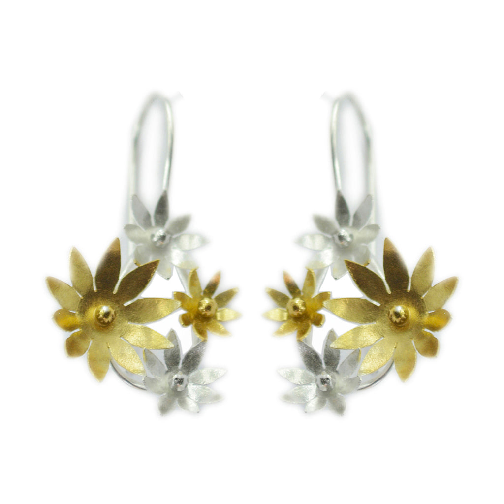 Plain-Moroccan-Dayana-plain-Dangle-Gray-Silver-Earring