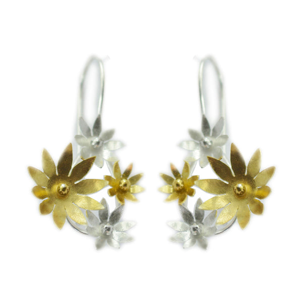 Plain-Moroccan-Dayana-plain-Dangle-Gray-Silver-Earring