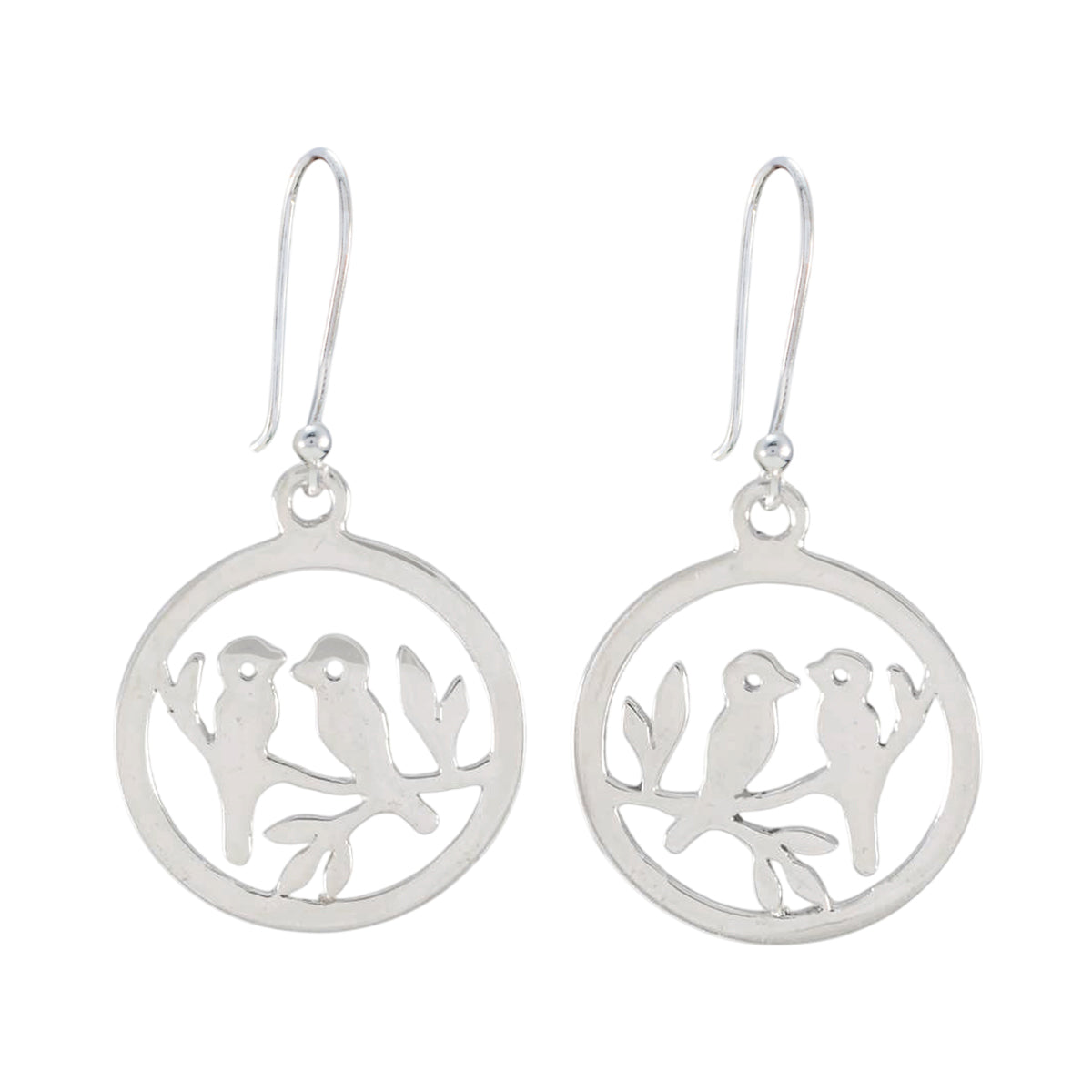 Plain-Japanese-Gabriela-plain-Dangle-Gray-925-Sterling-Silver-Earring メイン画像