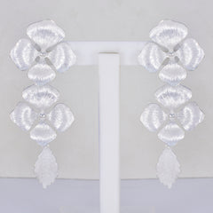 Plain-Turkish-Isabella-plain-Stud-Gray-Silver-Earring