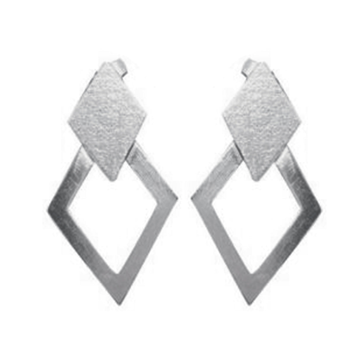 Plain-American-Micaela-multiple-Stud-Gray-Sterling-Silver-Earring