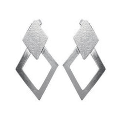 Plain-American-Micaela-multiple-Stud-Gray-Sterling-Silver-Earring