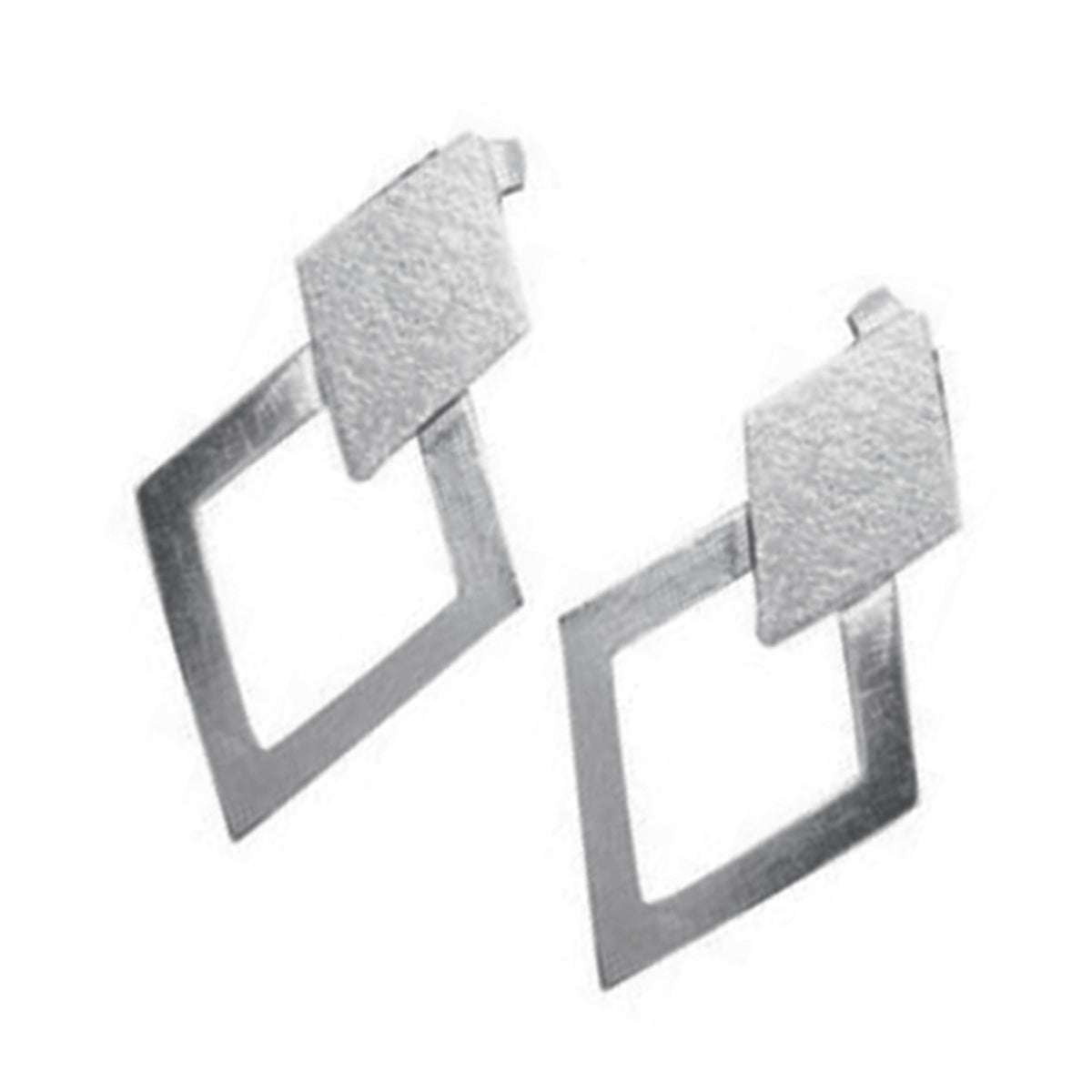 Plain-American-Micaela-multiple-Stud-Gray-Sterling-Silver-Earring