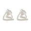 Plain-French-Lorena-plain-Stud-Gray-92.5-Silver-Earring