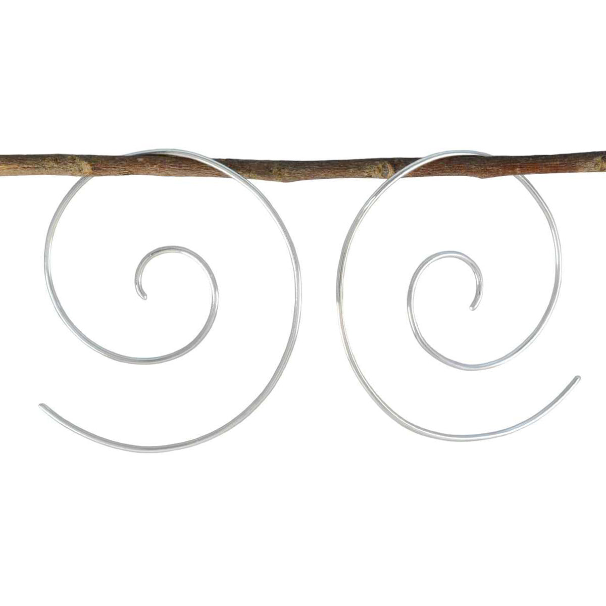 Plain-Egyptian-Mariana-plain-Dangle-Gray-92.5-Silver-Earring