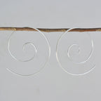 Plain-Egyptian-Mariana-plain-Dangle-Gray-92.5-Silver-Earring