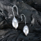 Plain-Italian-Noelia-plain-Dangle-Gray-92.5-Silver-Earring
