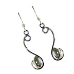 Prehnite-Latin-American-Victoria-multiple-Dangle-Green-92.5-Silver-Earring