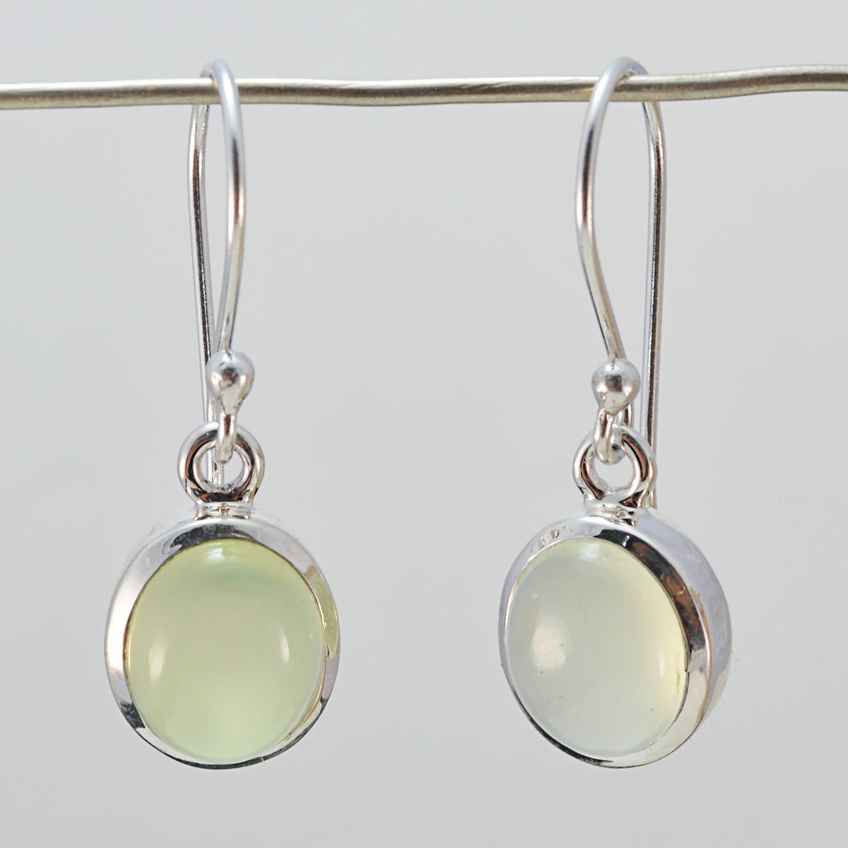Prehnite-French-Violet-multiple-Dangle-Green-925-Sterling-Silver-Earring