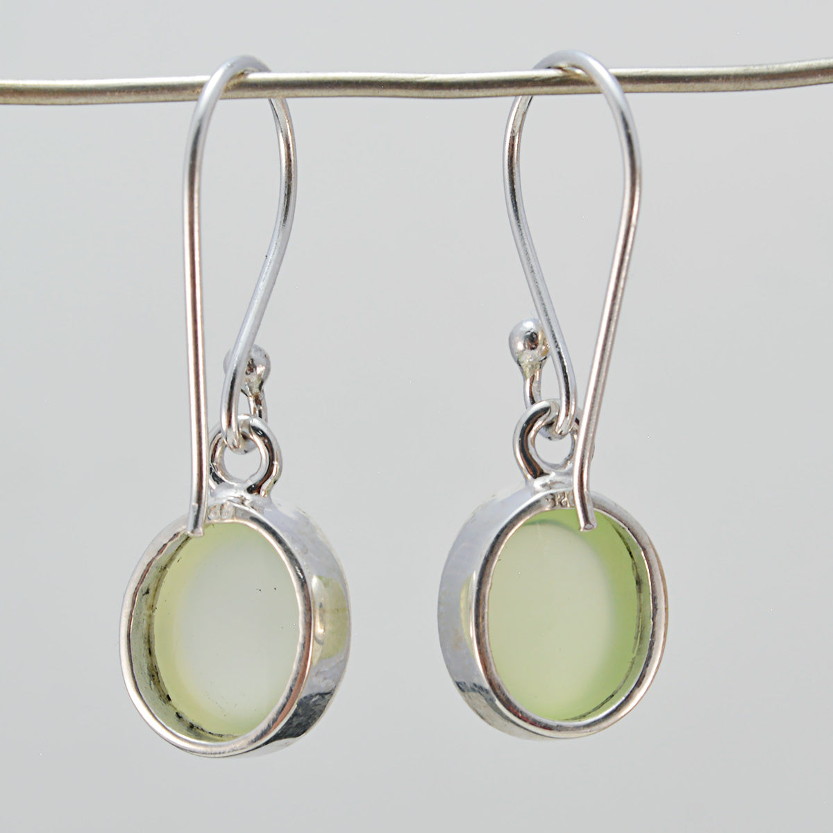 Prehnite-French-Violet-multiple-Dangle-Green-925-Sterling-Silver-Earring