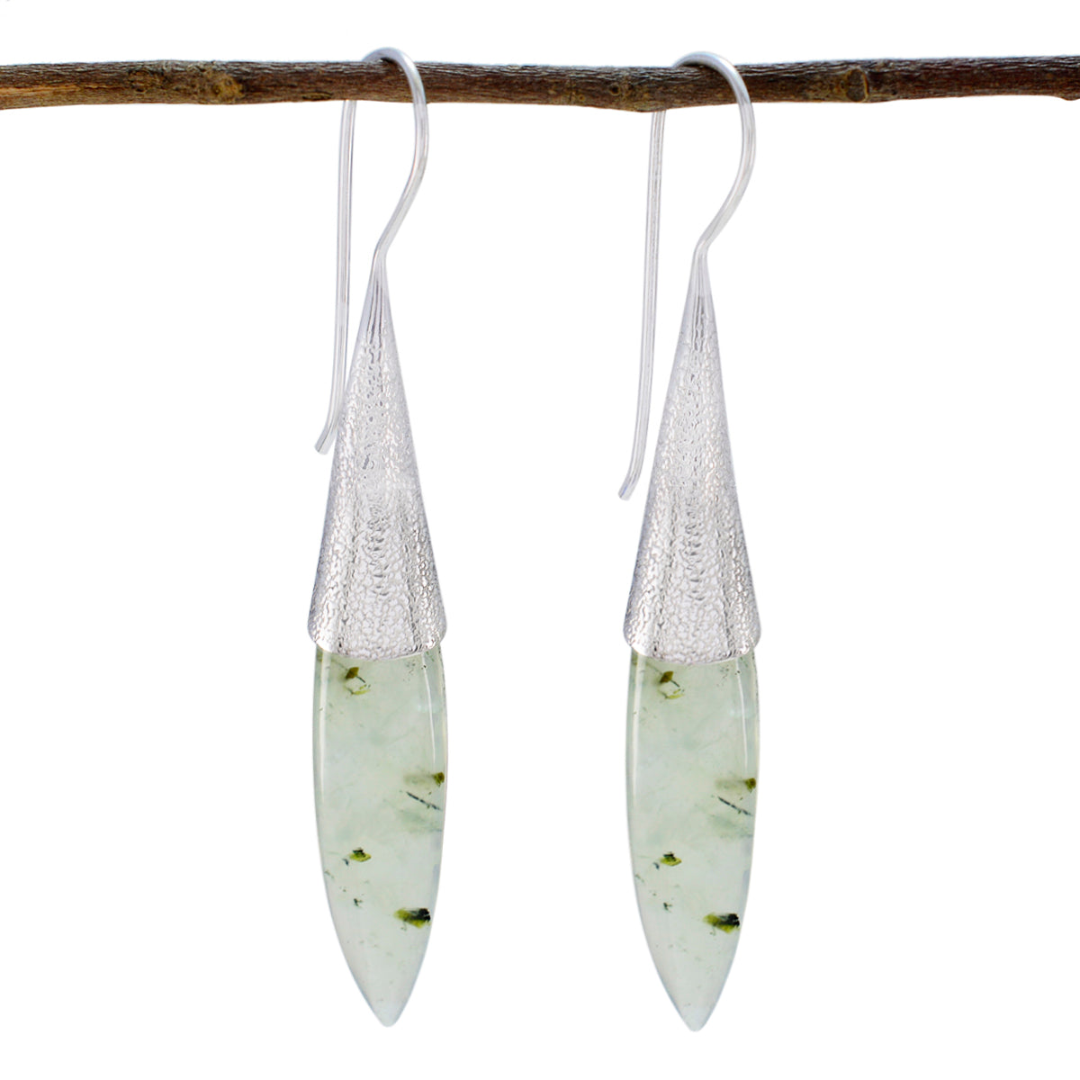 Prehnite-Russian-Ji-eun-Solitaire-Dangle-Green-925-Sterling-Silver-Earring
