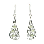 Prehnite-Mexican-Sara-multiple-Dangle-Green-Sterling-Silver-Earring