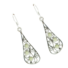 Prehnite-Mexican-Sara-multiple-Dangle-Green-Sterling-Silver-Earring