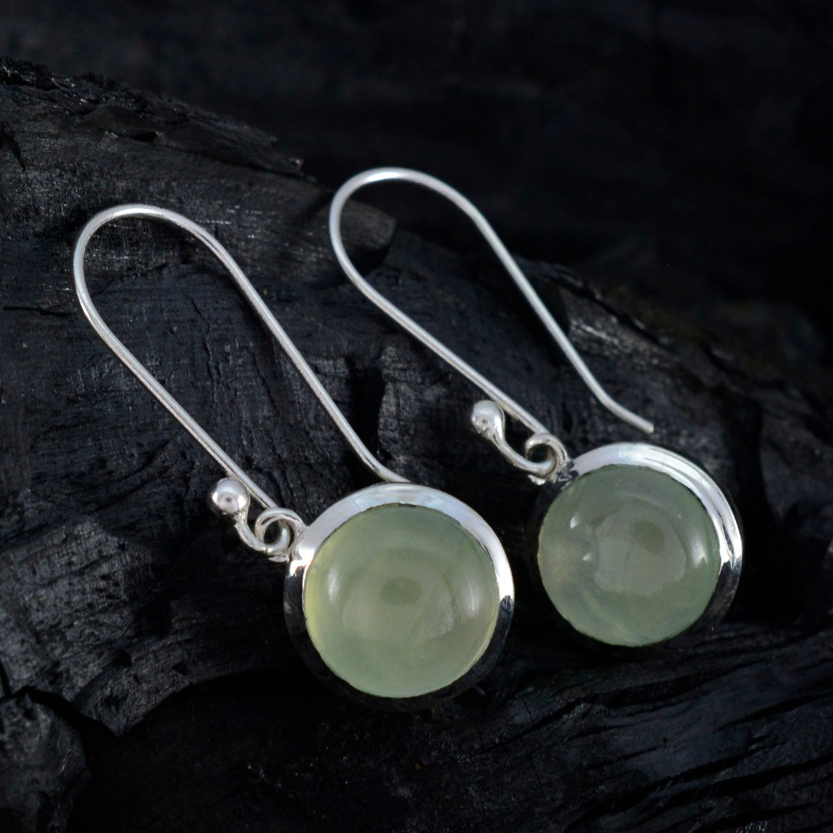 Prehnite-Spanish-Chloe-multiple-Dangle-Green-92.5-Silver-Earring