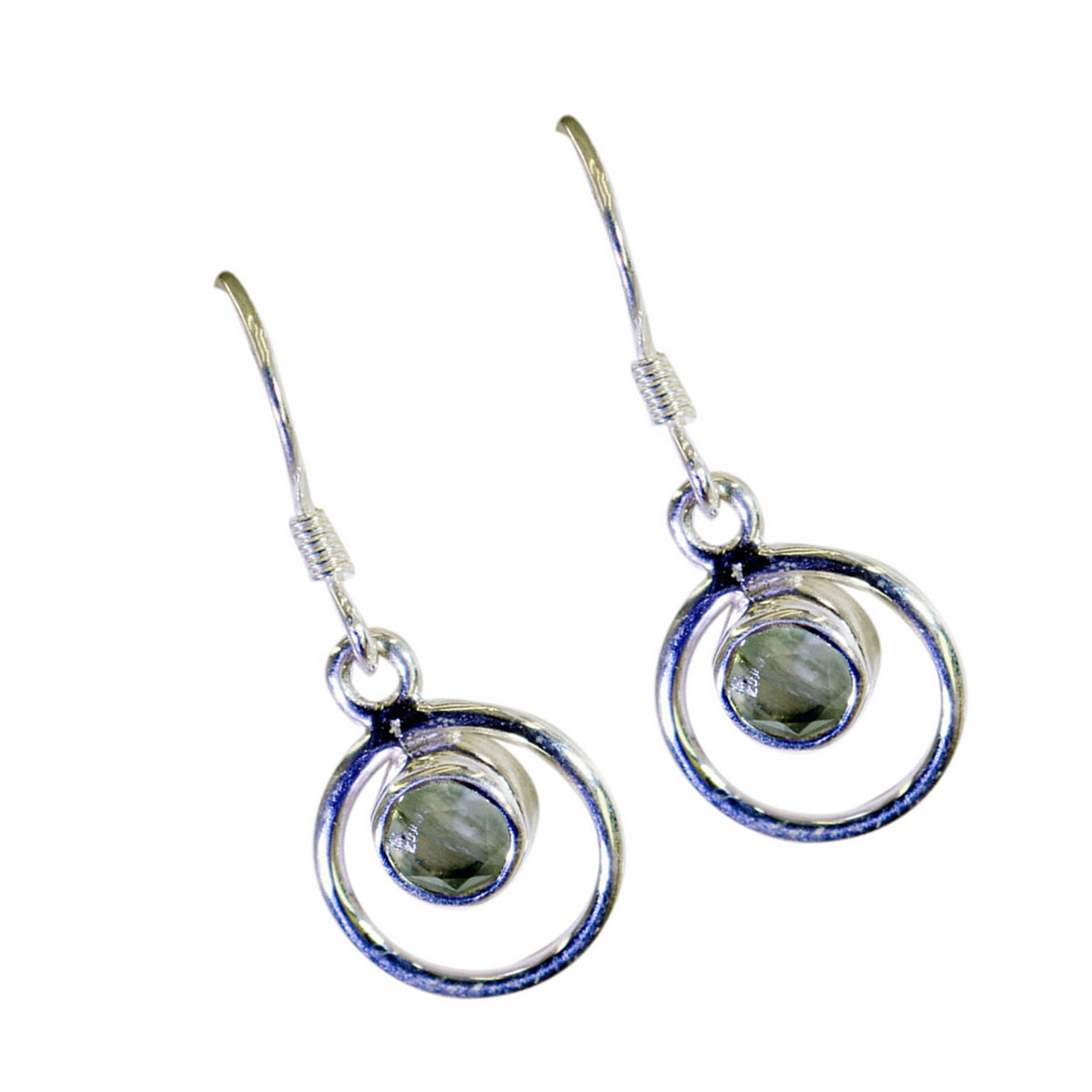 Prehnite-American-Ayaka-multiple-Dangle-Green-925-Sterling-Silver-Earring