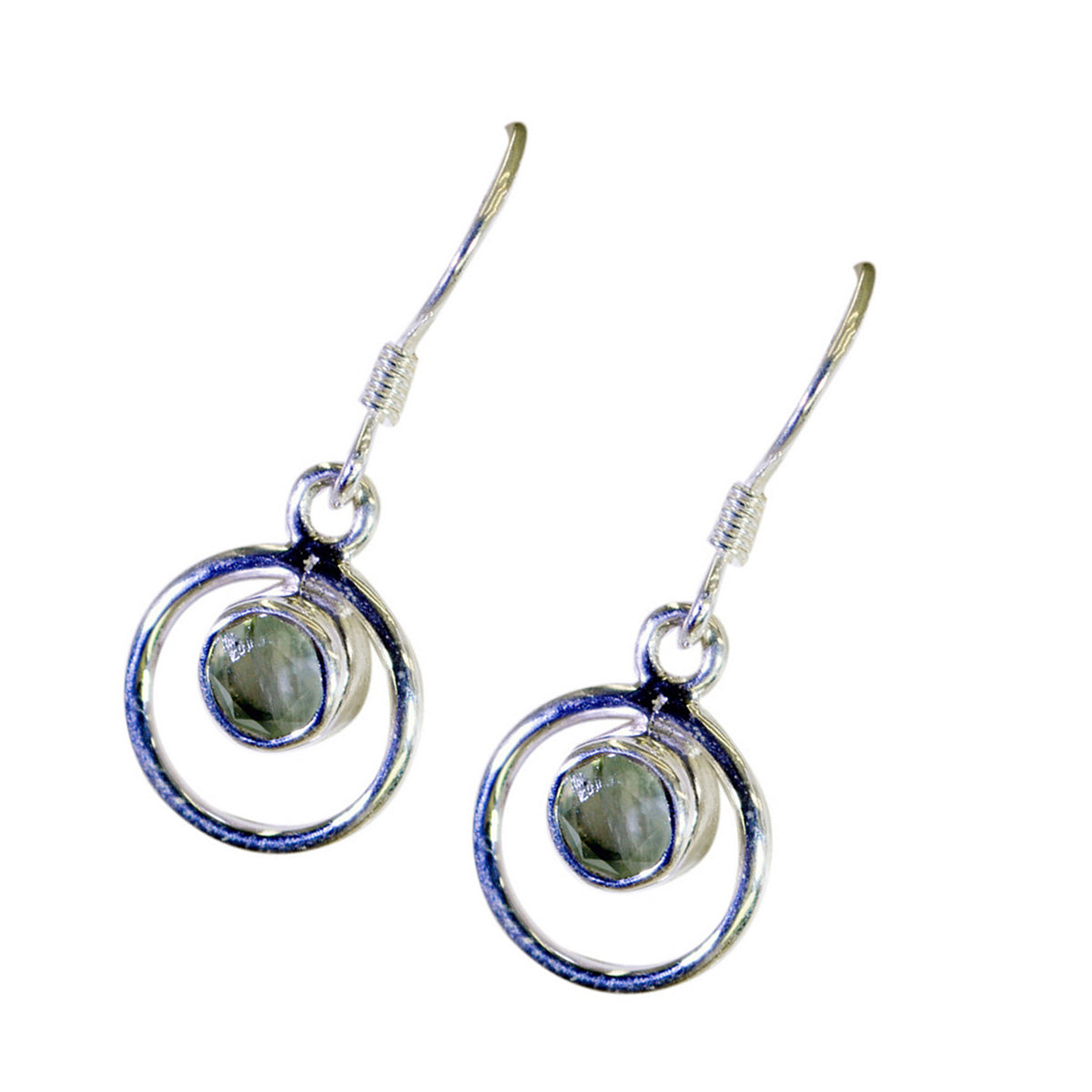 Prehnite-American-Ayaka-multiple-Dangle-Green-925-Sterling-Silver-Earring