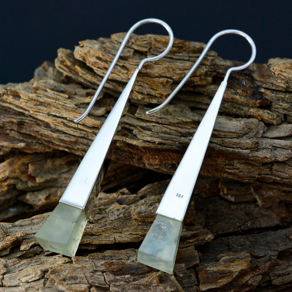 Prehnite-Japanese-Ayaka-Solitaire-Dangle-Green-92.5-Silver-Earring