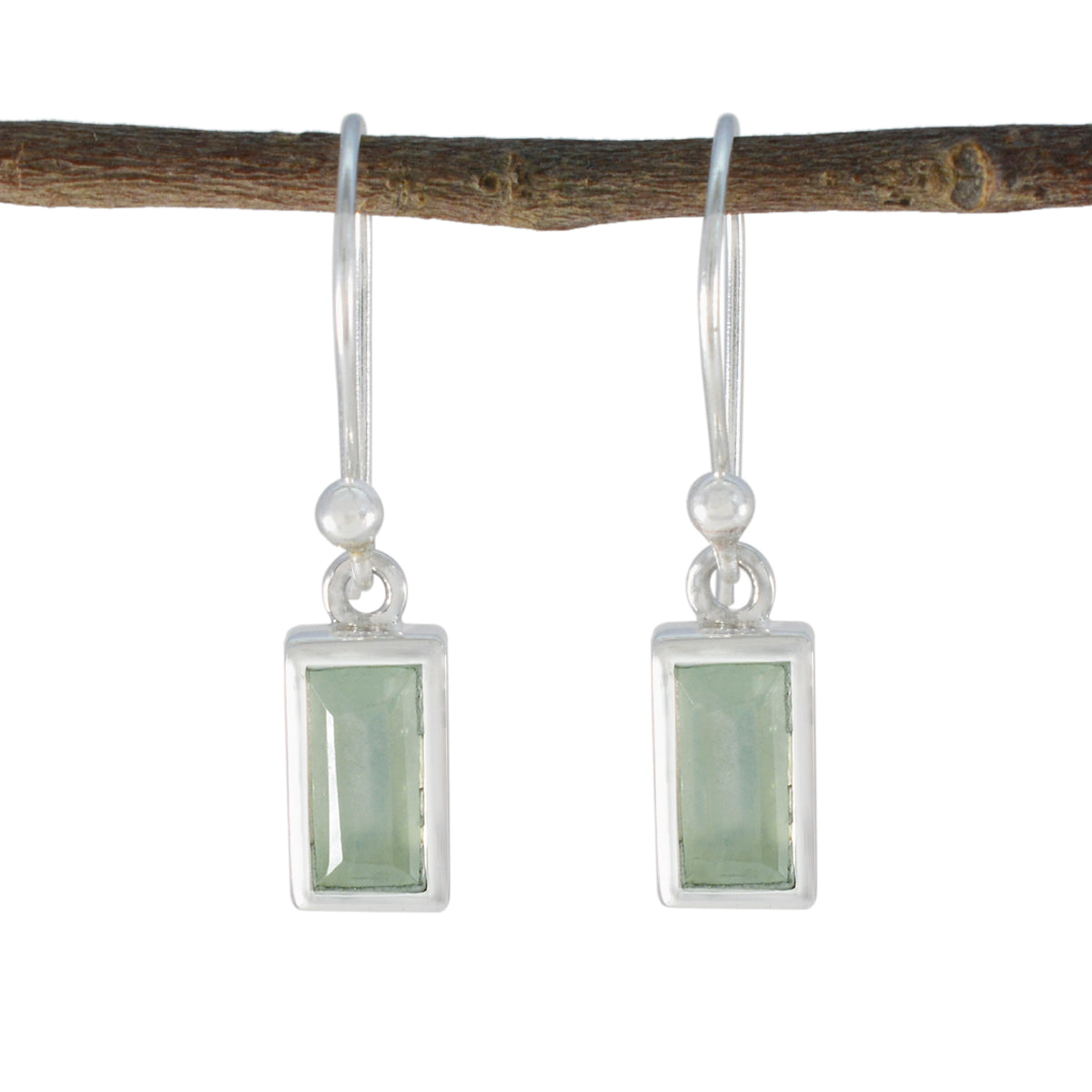 Prehnite-Italian-Mathilde-Solitaire-Dangle-Green-Sterling-Silver-Earring