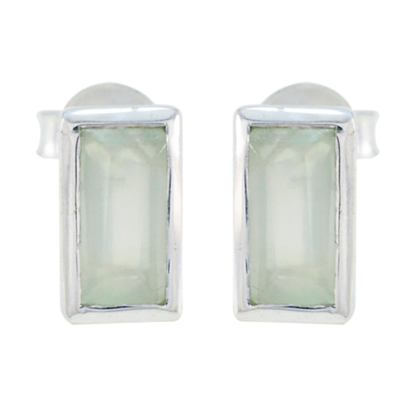 Prehnite-Mexican-Harper-Solitaire-Stud-Green-925-Silver-Earring