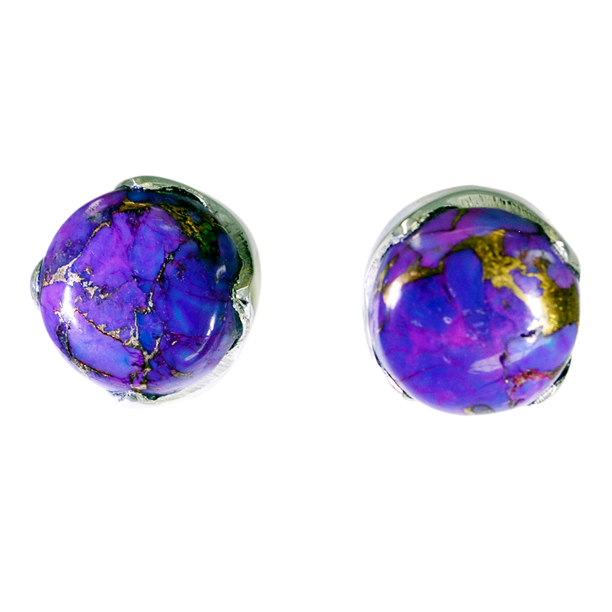 Turquoise-Latin-American-Wen-Solitaire-Stud-Blue-Sterling-Silver-Earring